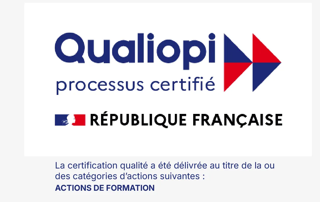 Certification Qualiopi délivrée